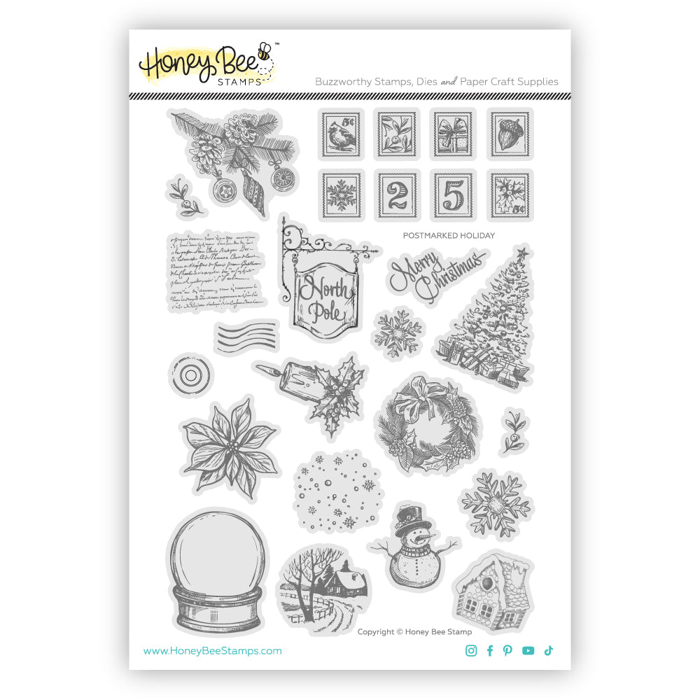 Postmarked: Holiday Stamp Set