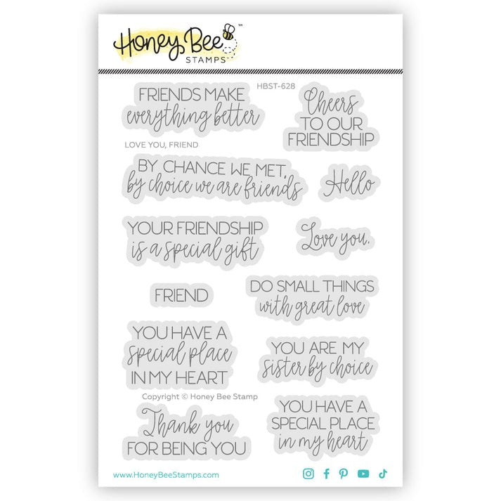 Love You, Friend Stamp Set