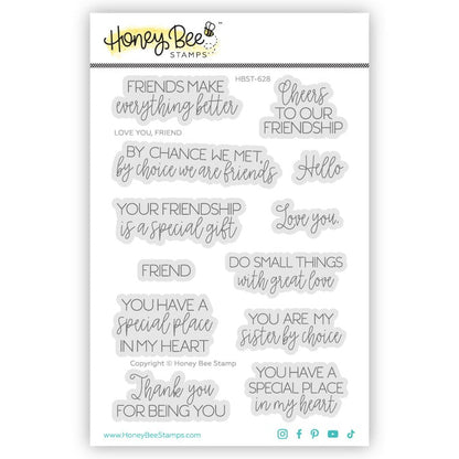 Love You, Friend Stamp Set
