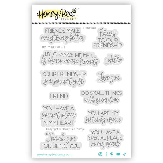 Love You, Friend Stamp Set
