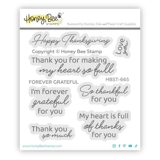 Forever Grateful Stamp Set