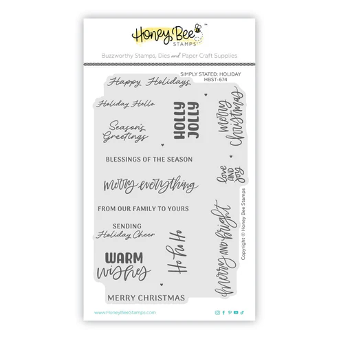 Simply Stated: Holiday Stamp Set
