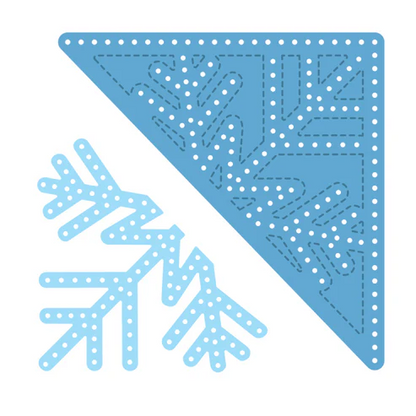 In Stitches: Bookmarked Snowflake Honey Cuts