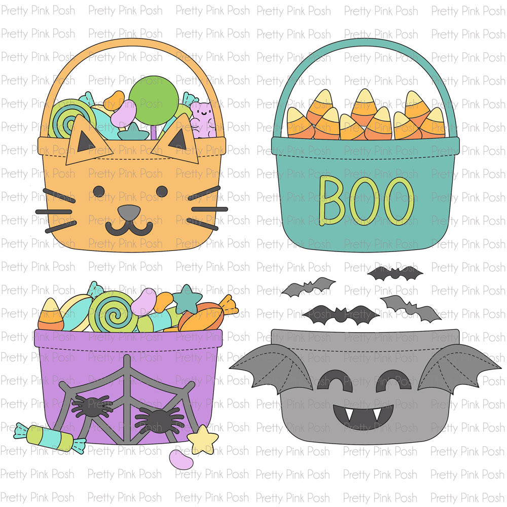 Halloween Bucket Additions Dies