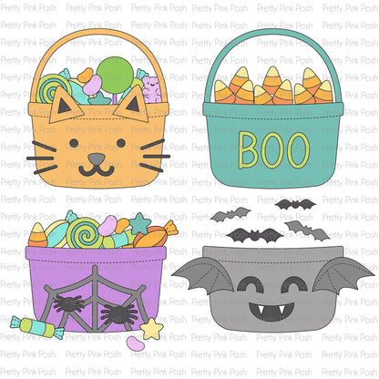 Halloween Bucket Additions Dies