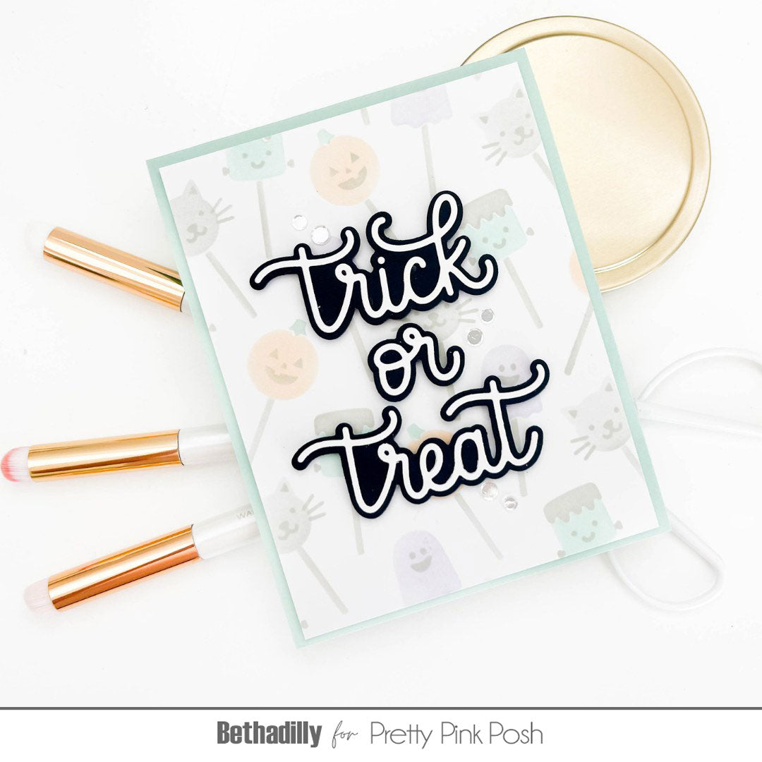 Halloween Cake Pops Stencils