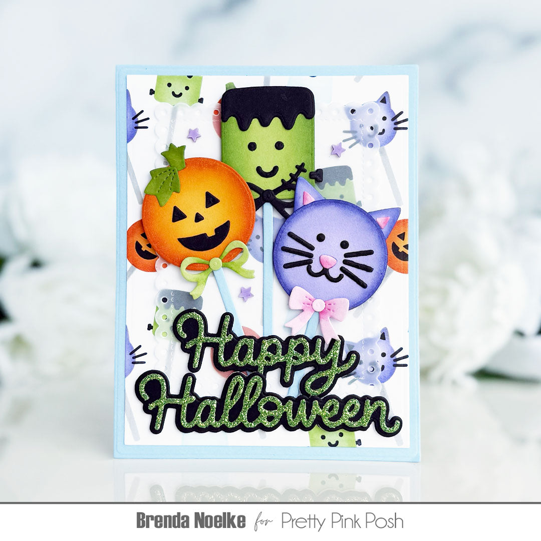 Halloween Cake Pops Stencils