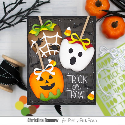Halloween Caramel Apple Dies