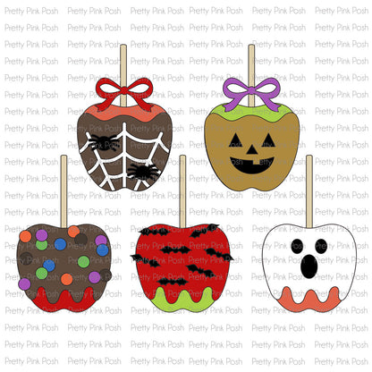 Halloween Caramel Apple Dies