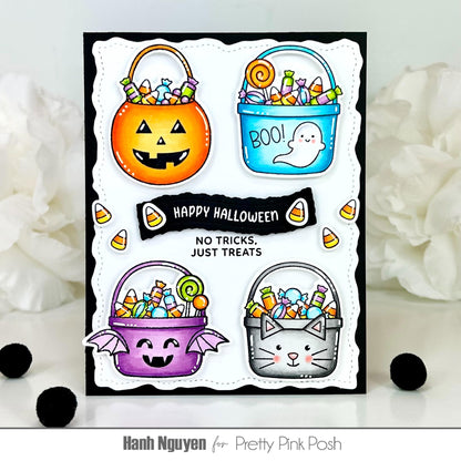 Halloween Treat Buckets Stamp Set