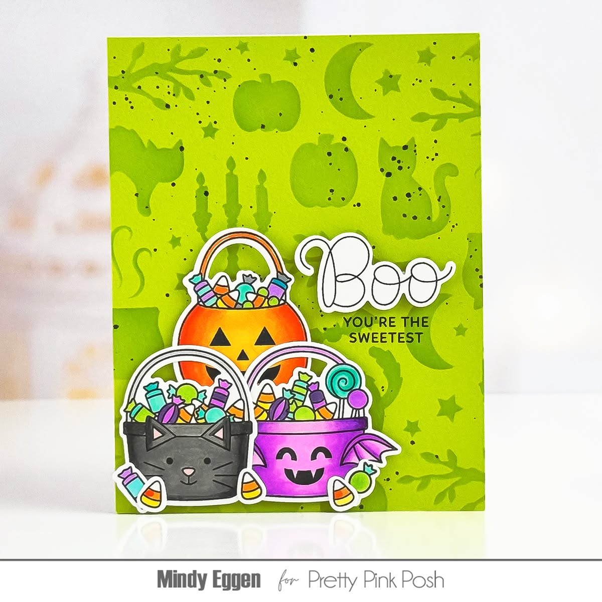 Halloween Treat Buckets Stamp Set
