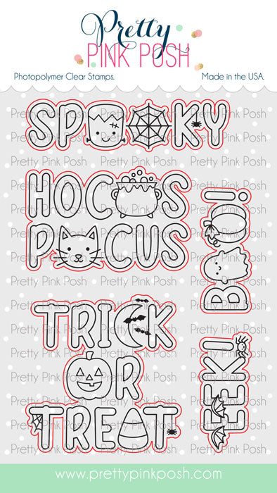 Halloween Word Scenes Dies