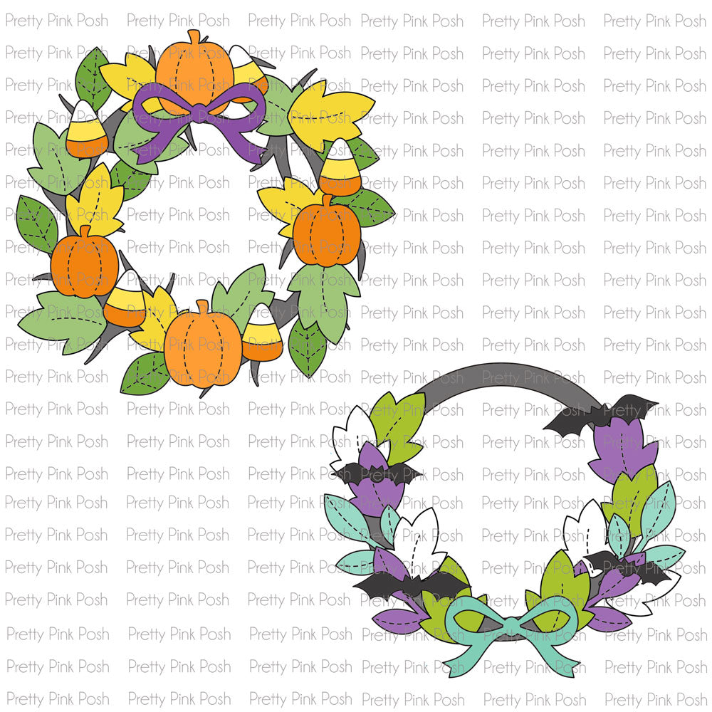 Halloween Wreath Builder Dies