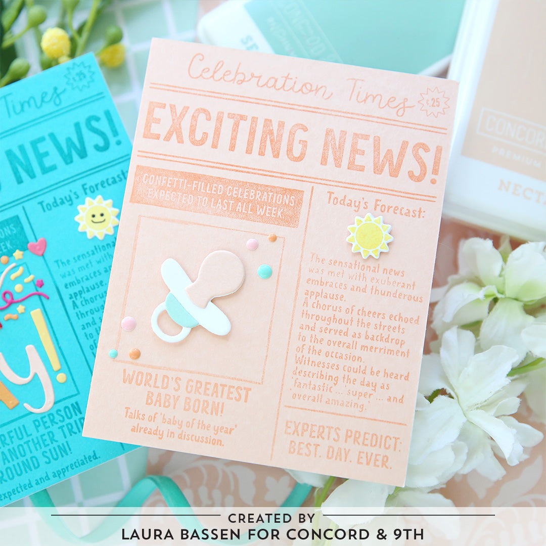 Happy Headlines Stamp Set