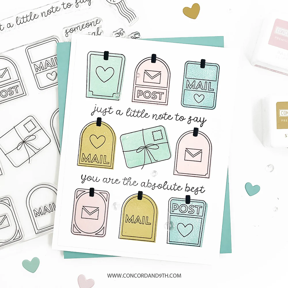 Happy Mail Stamp Set