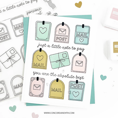 Happy Mail Stamp Set