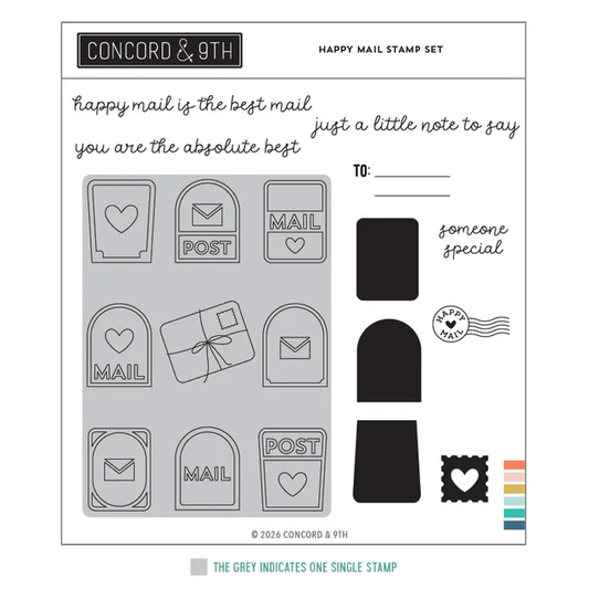Happy Mail Stamp Set