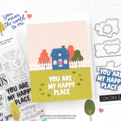 Happy Phrases Stamp Set