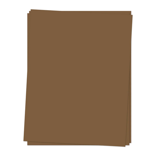 8.5 x 11 Cardstock: Hazelnut