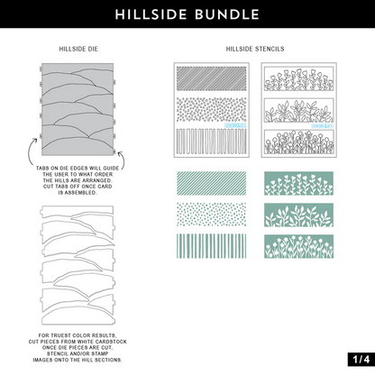 Hillside Stencil Pack 