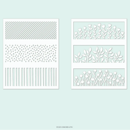 Hillside Stencil Pack 