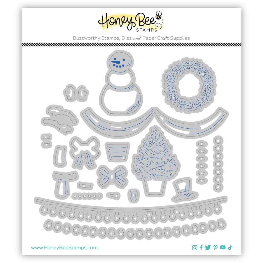 Lovely Layers: Front Porch Holiday Add-On Honey Cuts