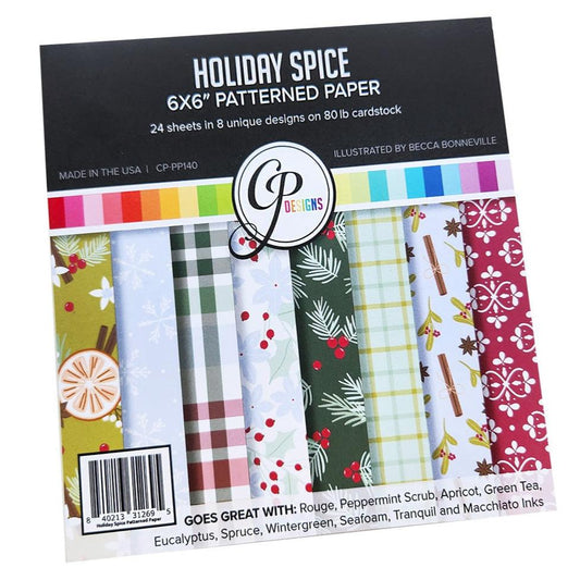 Holiday Spice 6x6 Patterned Paper 