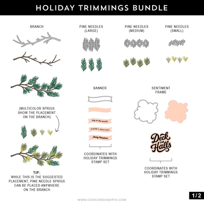 Holiday Trimmings Dies