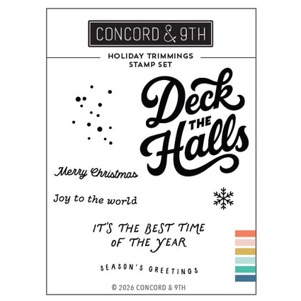 Holiday Trimmings Stamp Set