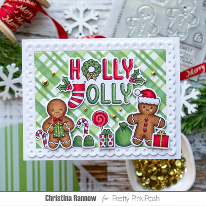Holiday Word Scenes Stamp Set