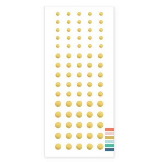 Enamel Dots: Honeycomb