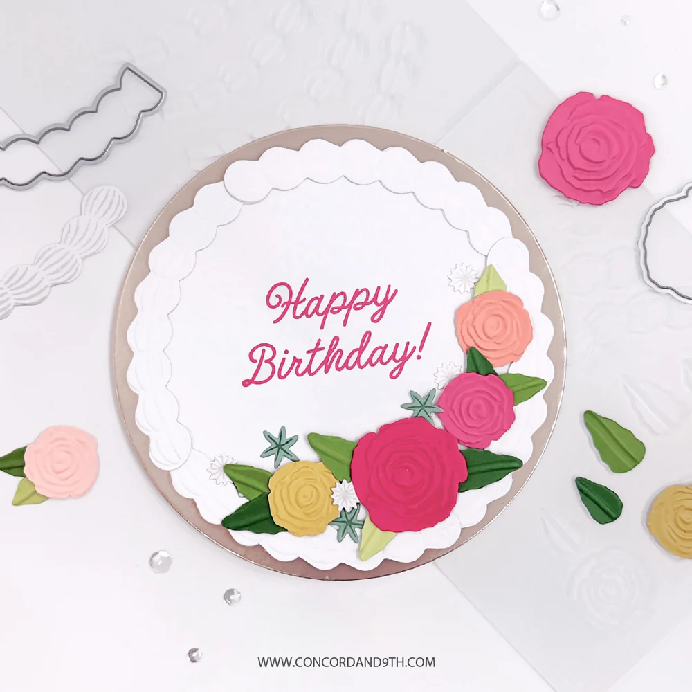 Icing on the Cake Embossing Folder 