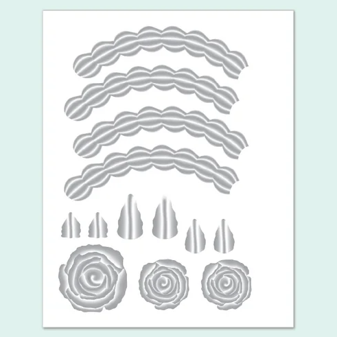 Icing on the Cake Embossing Folder 