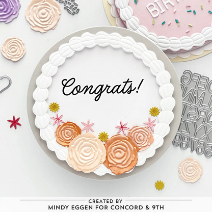 Icing on the Cake Embossing Folder 