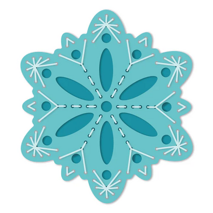 In Stitches: Snowflake Honey Cuts