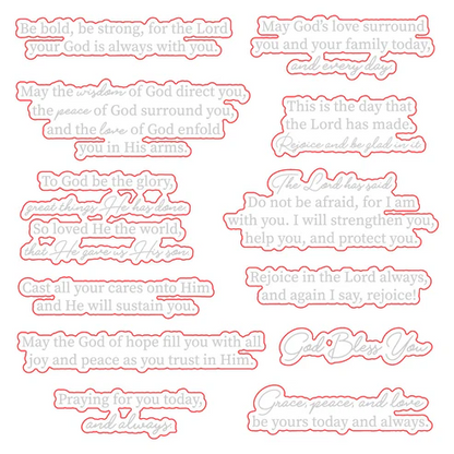 Inside Sentiments: God's Love Honey Cuts