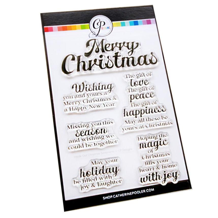 Inside Out Christmas Sentiments Stamp Set 