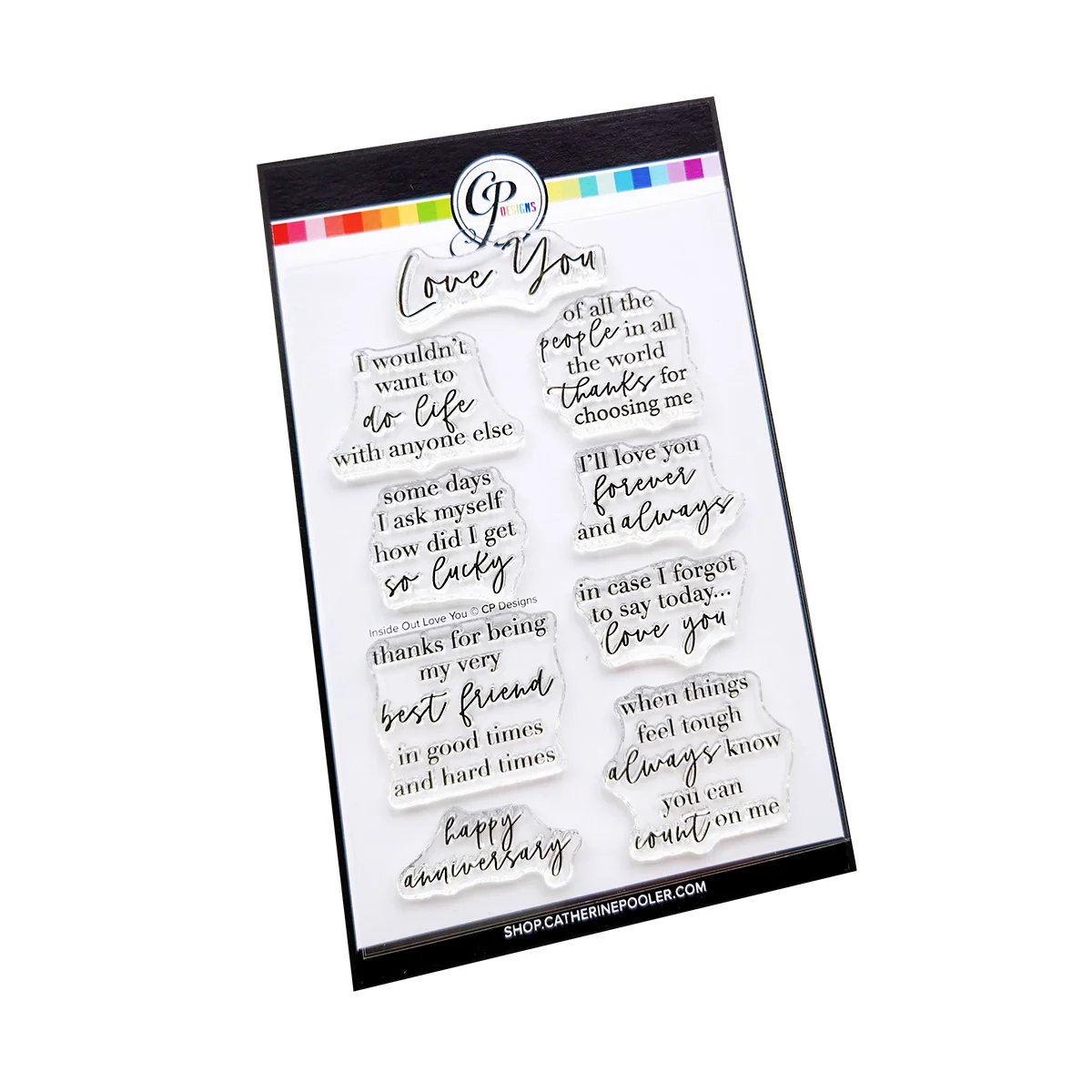 Inside Out Love You Stamp Set 