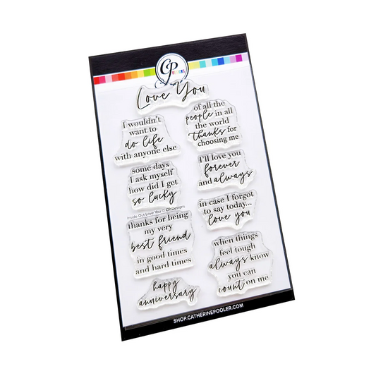 Inside Out Love You Stamp Set 