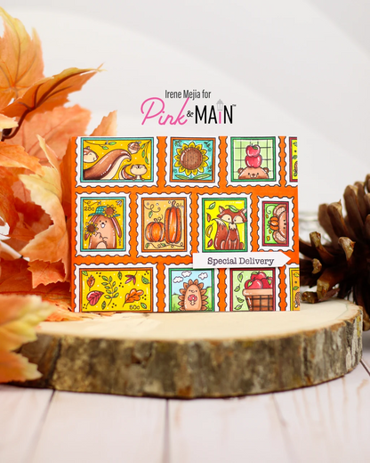 Fall Postage Stamps Stamp Set