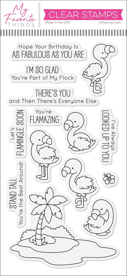 Fabulous Flamingos Stamp Set