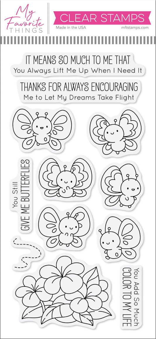 Bubbly Butterflies Stamp Set