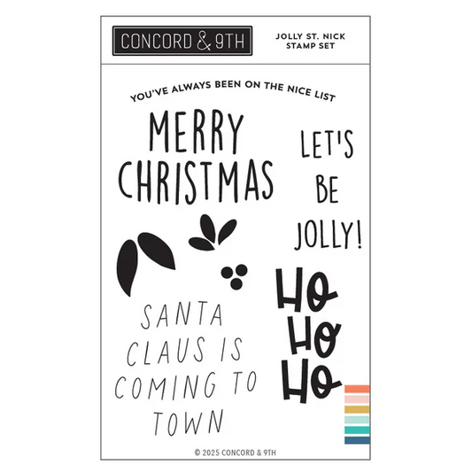 Jolly St. Nick Stamp Set