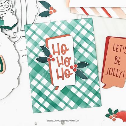 Jolly St. Nick Stamp Set