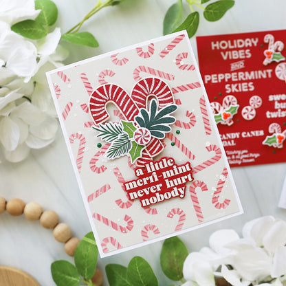 A Little Merri-Mint Stamp & Cut