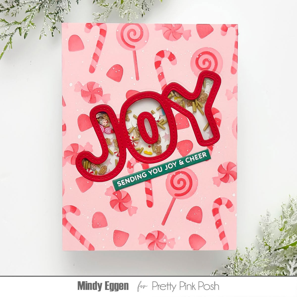 Layered Sweet Candies Stencils