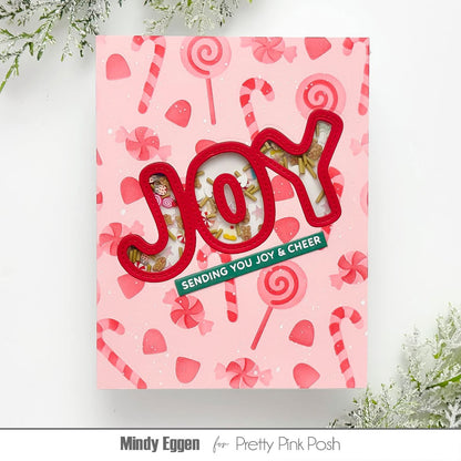 Layered Sweet Candies Stencils