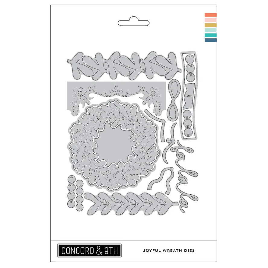 Joyful Wreath Dies