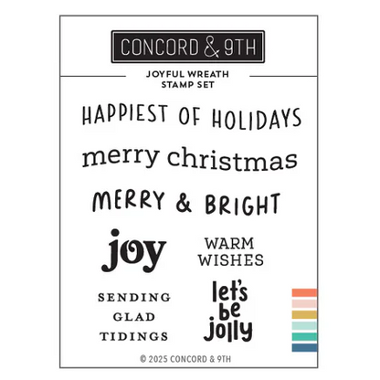 Joyful Wreath Stamp Set