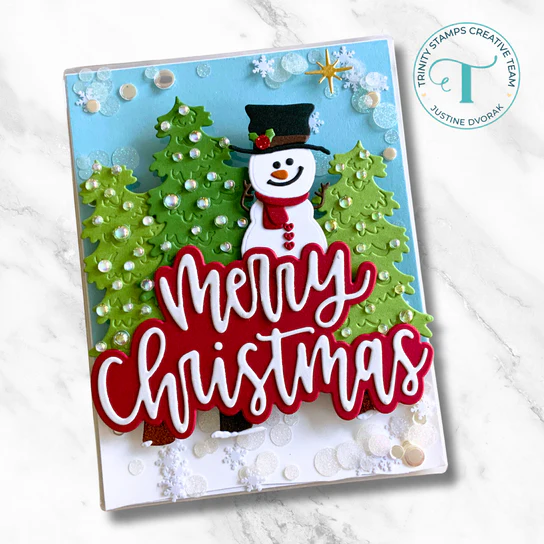 Large Christmas Sentiment Dies